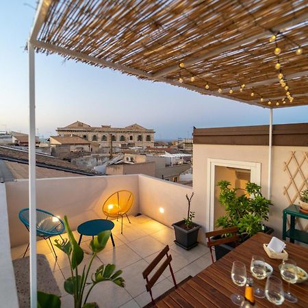 La Terrazza Sull'Antico Mercato Di Ortigia Syracuse Exterior foto