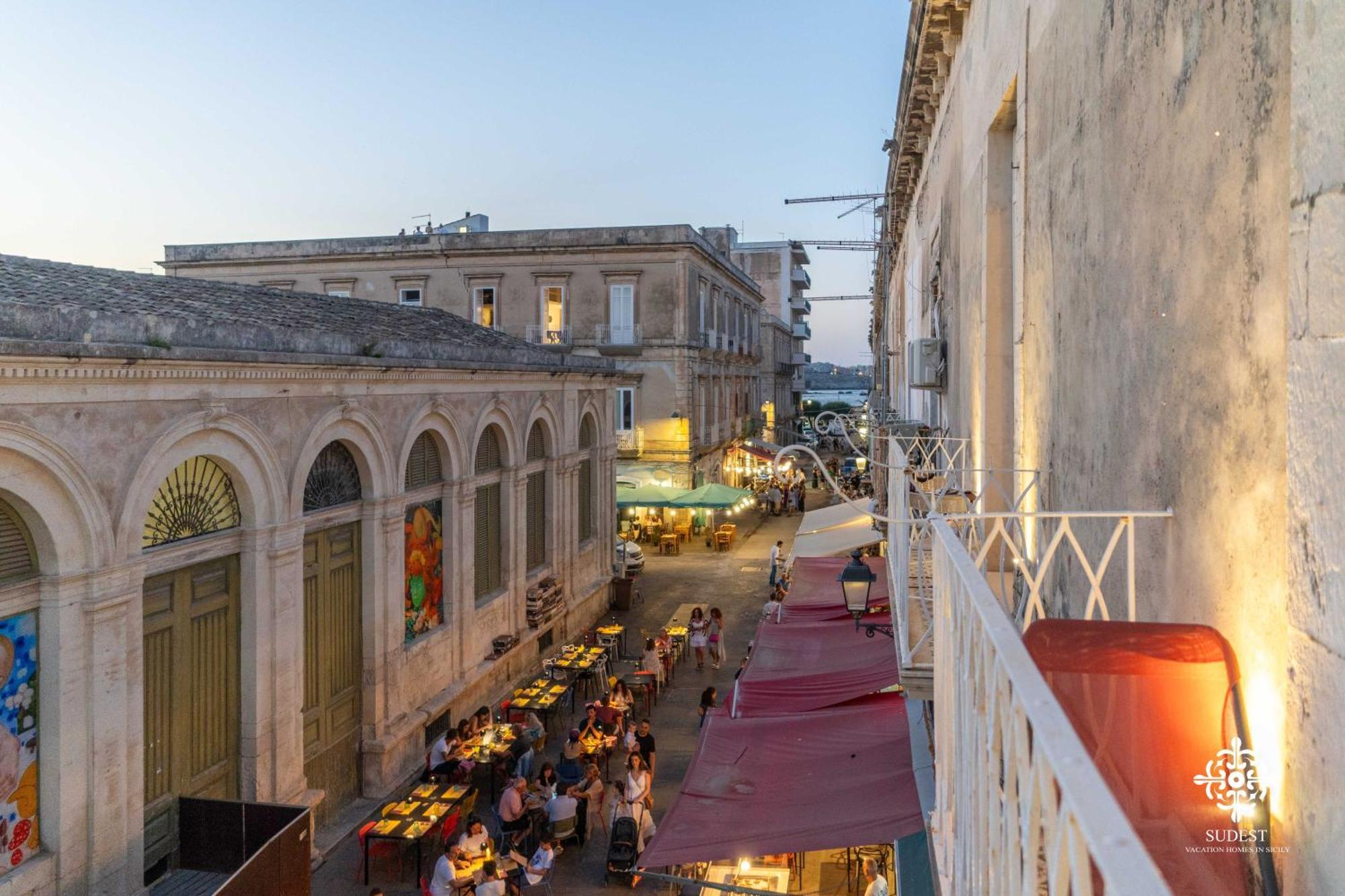 La Terrazza Sull'Antico Mercato Di Ortigia Syracuse Exterior foto